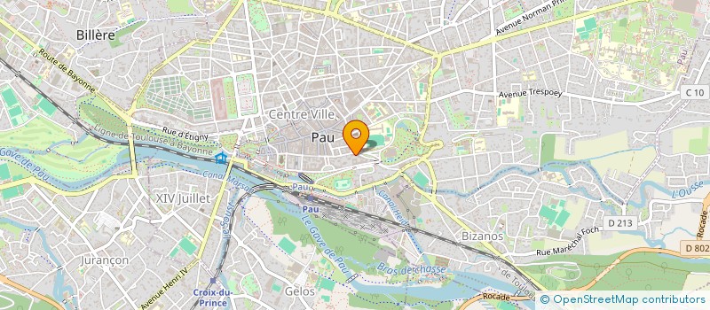 localisation de l'entreprise MADAME SYLVIE FANTONI à PAU