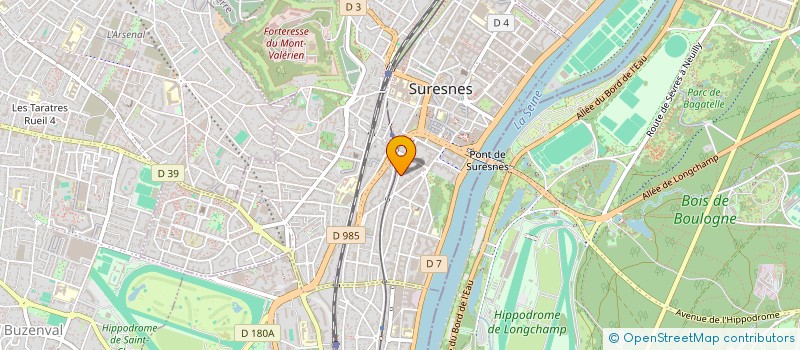 localisation de l'entreprise MADAME SYLVIE FARAMUS à SURESNES