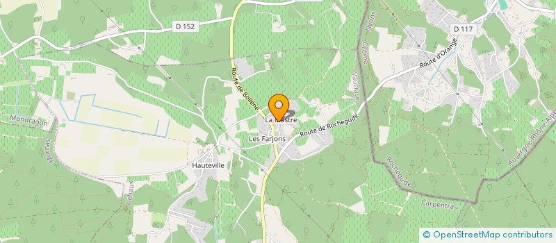 localisation de l'entreprise MADAME SYLVIE FARJON  UCHAUX