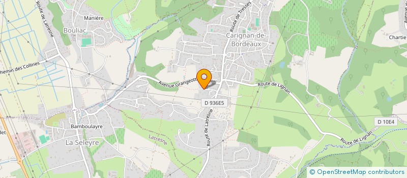localisation de l'entreprise MADAME SYLVIE FAUGERE  CARIGNAN-DE-BORDEAUX
