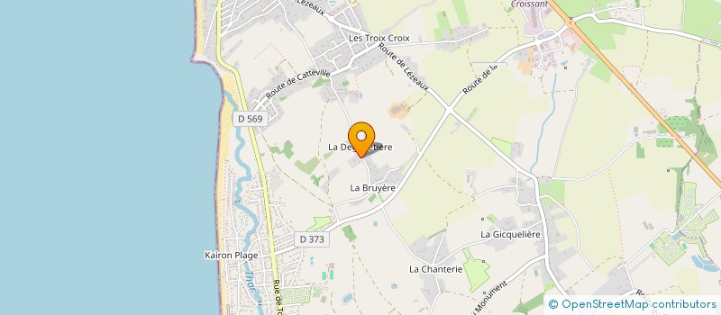 localisation de l'entreprise MADAME SYLVIE FAUVEL à SAINT-PAIR-SUR-MER