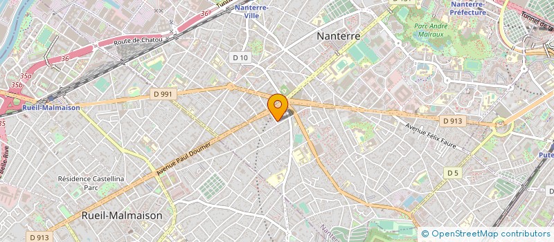 localisation de l'entreprise MADAME SYLVIE FELS à NANTERRE