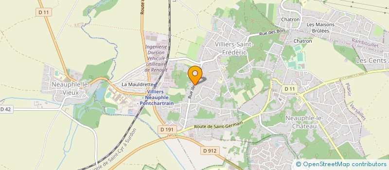 localisation de l'entreprise MADAME SYLVIE FERCOQ à VILLIERS-SAINT-FREDERIC