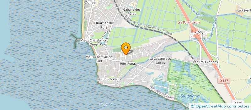 localisation de l'entreprise MADAME SYLVIE FERGEAU à CHATELAILLON-PLAGE