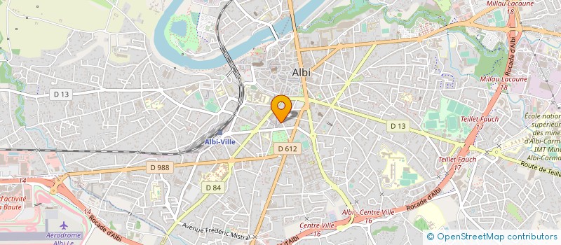 localisation de l'entreprise MADAME SYLVIE FERNANDES à ALBI