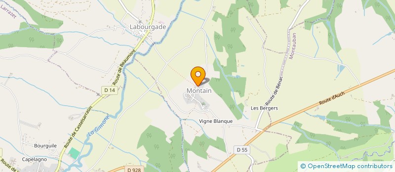 localisation de l'entreprise MADAME SYLVIE FERNANDEZ  MONTAIN