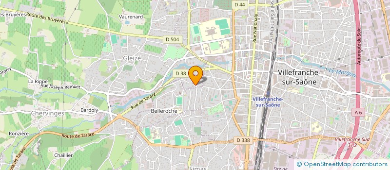 localisation de l'entreprise MADAME SYLVIE FERREIRA à GLEIZE