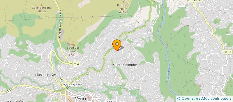 localisation de l'entreprise MADAME SYLVIE FERREIRA  VENCE