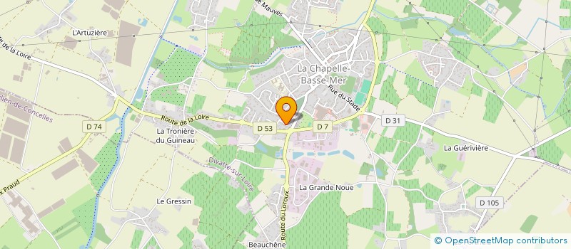 localisation de l'entreprise MADAME SYLVIE FEUFEU  DIVATTE-SUR-LOIRE