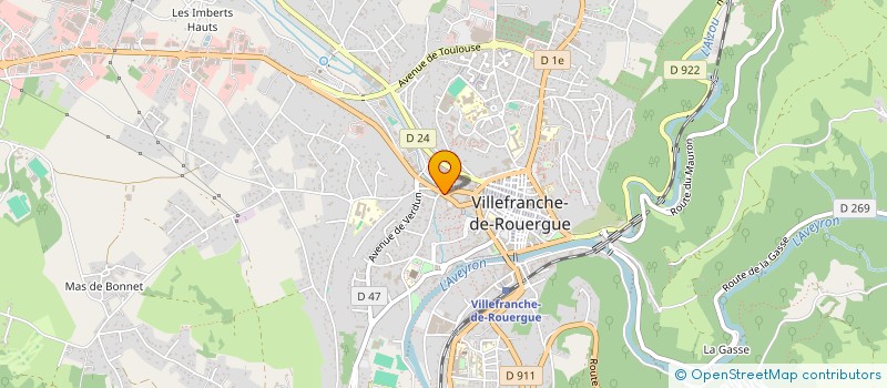 localisation de l'entreprise MADAME SYLVIE FIGUIE à VILLEFRANCHE-DE-ROUERGUE