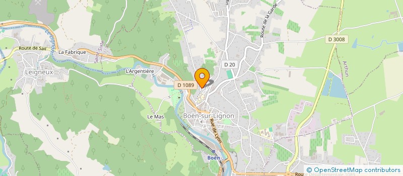 localisation de l'entreprise MADAME SYLVIE FILLOUX  BOEN-SUR-LIGNON