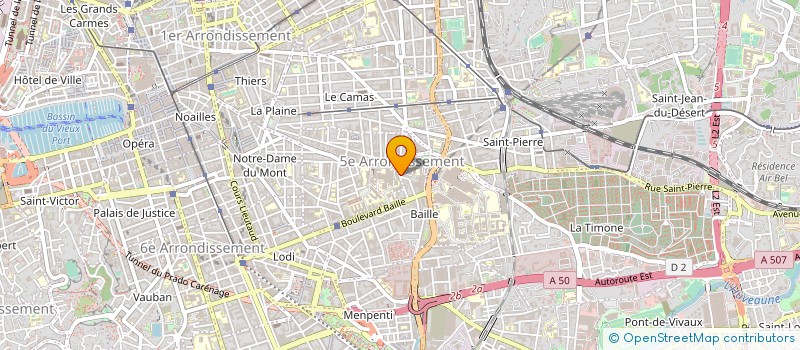 localisation de l'entreprise MADAME SYLVIE FLANDIN à MARSEILLE