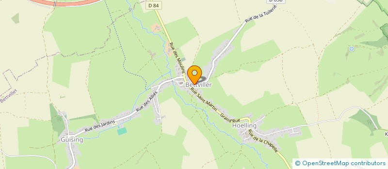 localisation de l'entreprise MADAME SYLVIE FLAUDER  BETTVILLER