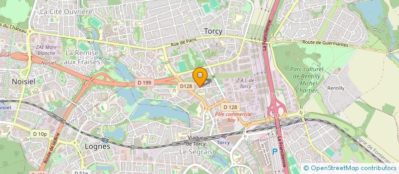 localisation de l'entreprise MADAME SYLVIE FLORQUIN  TORCY