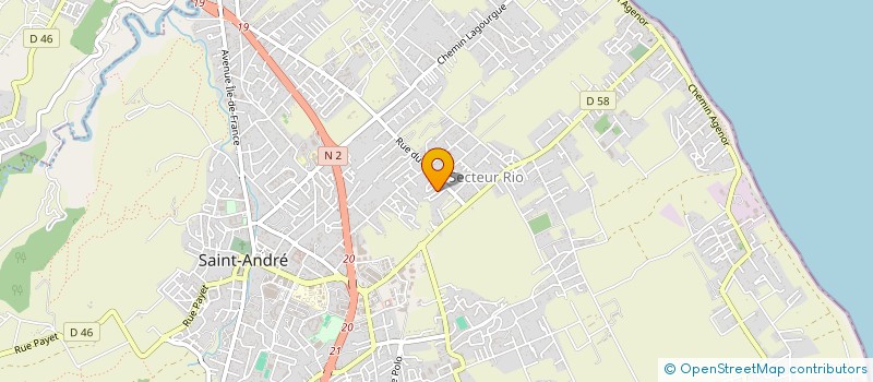 localisation de l'entreprise MADAME SYLVIE FONTAINE à SAINT-ANDRE