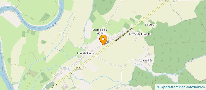 localisation de l'entreprise MADAME SYLVIE FONTAINE à AUXONNE
