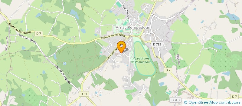 localisation de l'entreprise MADAME SYLVIE FONTAINE  SAINT-SORNIN-LAVOLPS