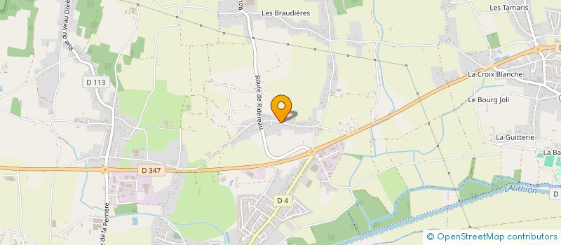localisation de l'entreprise MADAME SYLVIE FONTAINE à LOIRE-AUTHION
