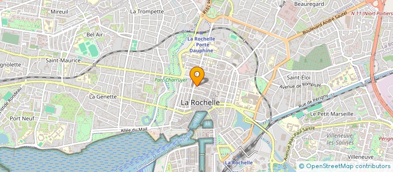 localisation de l'entreprise MADAME SYLVIE FOREST  LA ROCHELLE