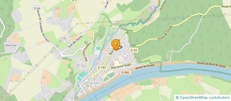 localisation de l'entreprise MADAME SYLVIE FOUCAULT  DUCLAIR