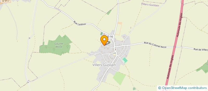 localisation de l'entreprise MADAME SYLVIE FOUET à VILLERS-GUISLAIN