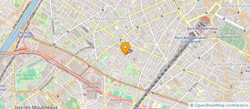 localisation de l'entreprise MADAME SYLVIE FOURCAULT  PARIS