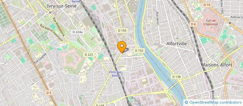 localisation de l'entreprise MADAME SYLVIE FOURNIAT à VITRY-SUR-SEINE