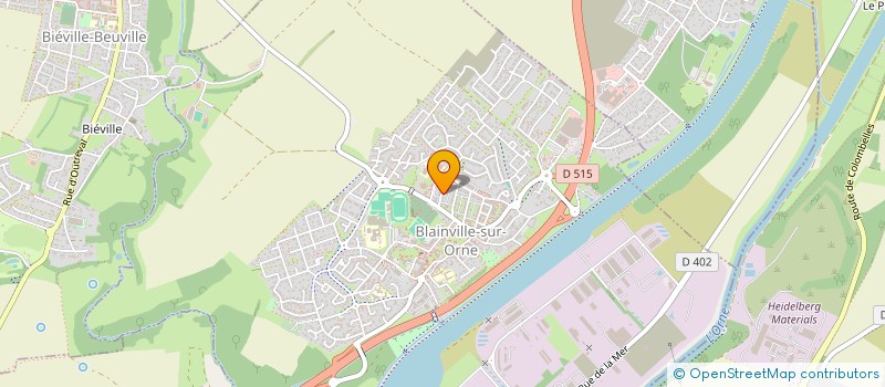 localisation de l'entreprise MADAME SYLVIE FOURRE  BLAINVILLE-SUR-ORNE