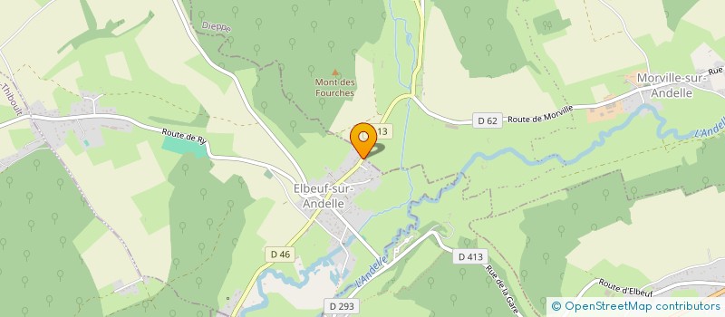 localisation de l'entreprise MADAME SYLVIE FOURREAU  ELBEUF-SUR-ANDELLE