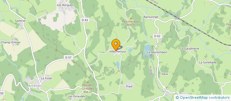 localisation de l'entreprise MADAME SYLVIE FRAISSEIX à MARSAC