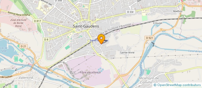 localisation de l'entreprise MADAME SYLVIE FRANCIS à SAINT-GAUDENS