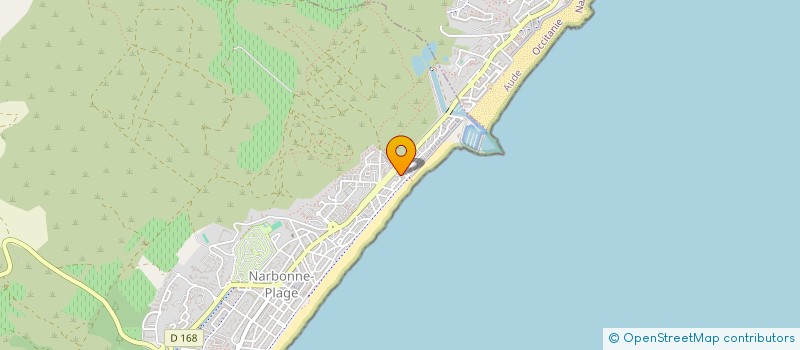 localisation de l'entreprise MADAME SYLVIE FRANCOIS  NARBONNE