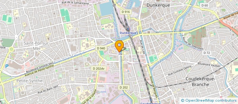 localisation de l'entreprise MADAME SYLVIE FRANCOIS  DUNKERQUE