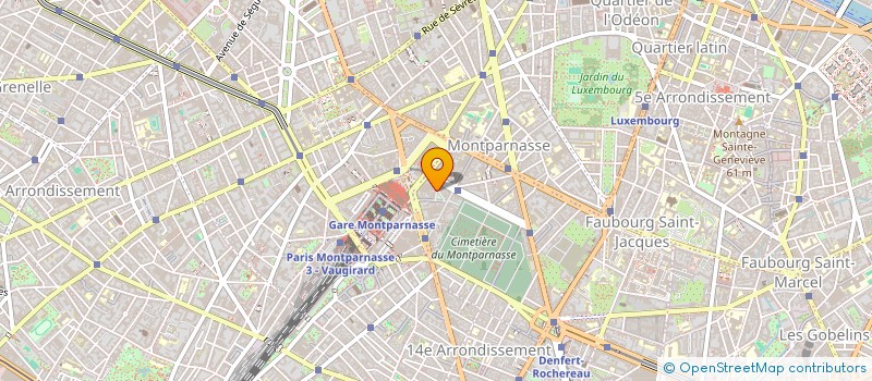 localisation de l'entreprise MADAME SYLVIE FRANCOISE BAJOS  PARIS