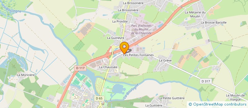 localisation de l'entreprise MADAME SYLVIE FRAUD  SAINT-PHILBERT-DE-GRAND-LIEU