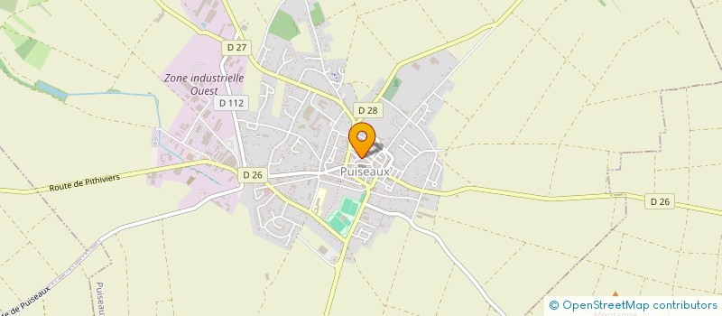 localisation de l'entreprise MADAME SYLVIE FREGE à PUISEAUX