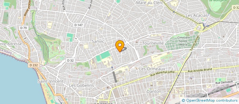 localisation de l'entreprise MADAME SYLVIE FREMONT à LE HAVRE