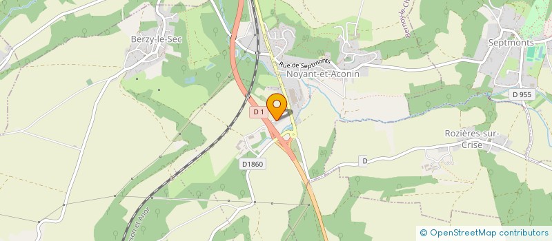 localisation de l'entreprise MADAME SYLVIE FRIBOULET  BERNOY-LE-CHATEAU