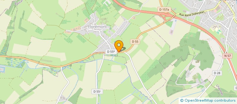 localisation de l'entreprise MADAME SYLVIE FRICOT  HERGUGNEY