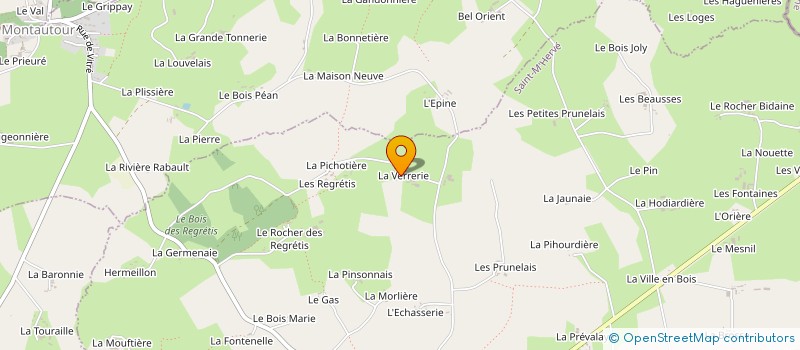 localisation de l'entreprise MADAME SYLVIE FRIN à SAINT-M'HERVE