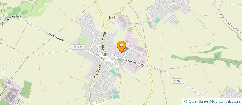 localisation de l'entreprise MADAME SYLVIE FULGONI  NEUILLY-EN-THELLE