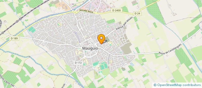 localisation de l'entreprise MADAME SYLVIE FURINI  MAUGUIO