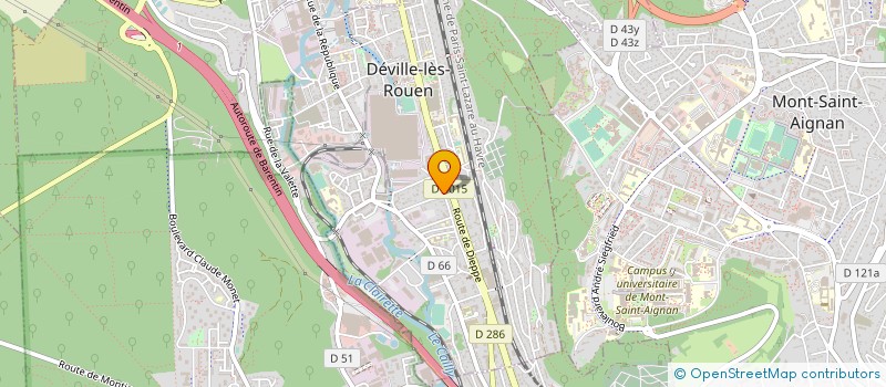 localisation de l'entreprise MADAME SYLVIE FUSIL à DEVILLE-LES-ROUEN