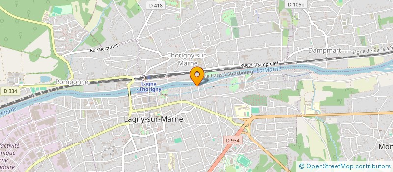 localisation de l'entreprise MADAME SYLVIE FUZIER  LAGNY-SUR-MARNE