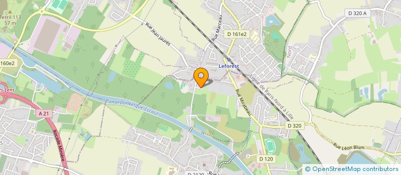 localisation de l'entreprise MADAME SYLVIE GABET  AUBY