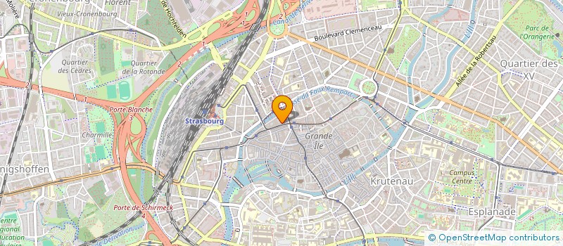 localisation de l'entreprise MADAME SYLVIE GABRY  STRASBOURG