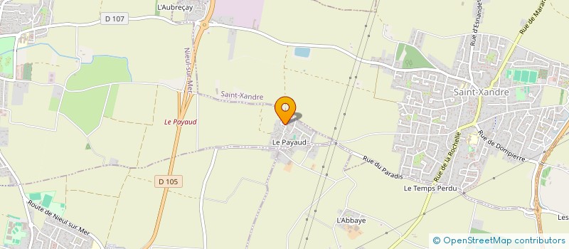 localisation de l'entreprise MADAME SYLVIE GAILLARD  NIEUL-SUR-MER