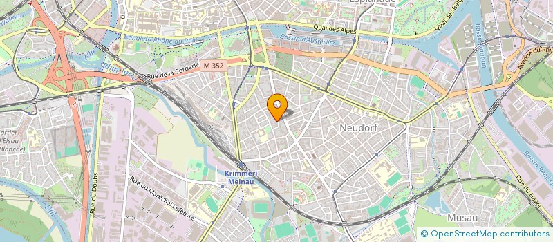 localisation de l'entreprise MADAME SYLVIE GALLISSOT  STRASBOURG