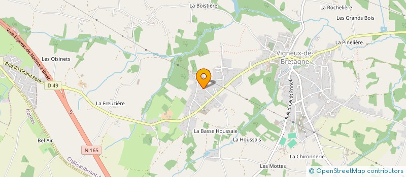 localisation de l'entreprise MADAME SYLVIE GALLOIS à VIGNEUX-DE-BRETAGNE