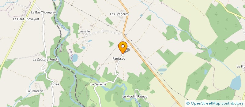 localisation de l'entreprise MADAME SYLVIE GANDOIS à BERNEUIL